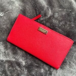Kate Spade Scarlet Red Wallet